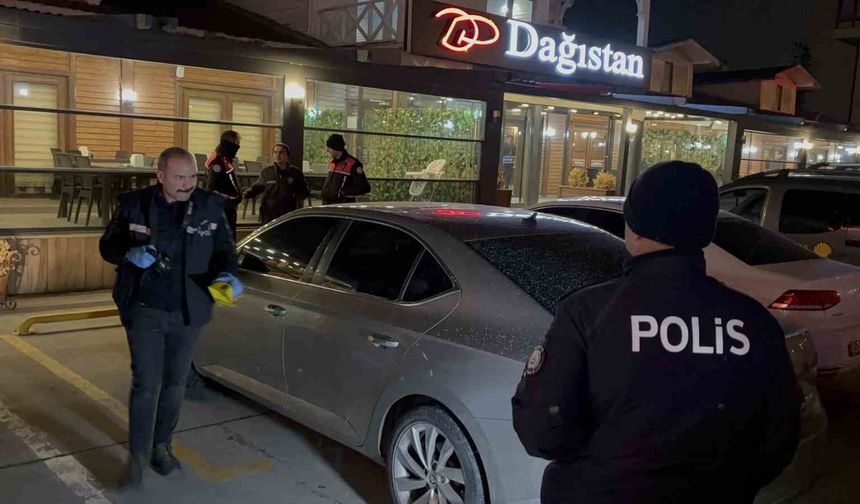 Restoranda silahlı kavga: 1 yaralı