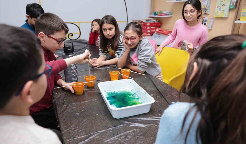 Samsun'da bilimle dolu yarıyıl tatili