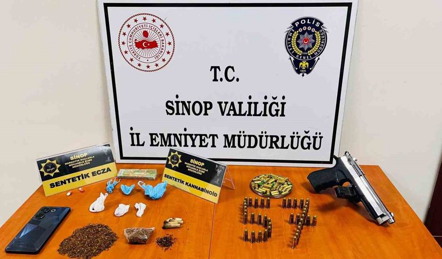 Sinop'ta uyuşturucu operasyonu: 4 gözaltı