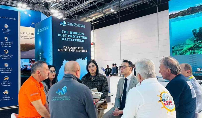 Tarihi Alan Başkanlığı dünyanın en büyük yat ve su altı sporları fuarında