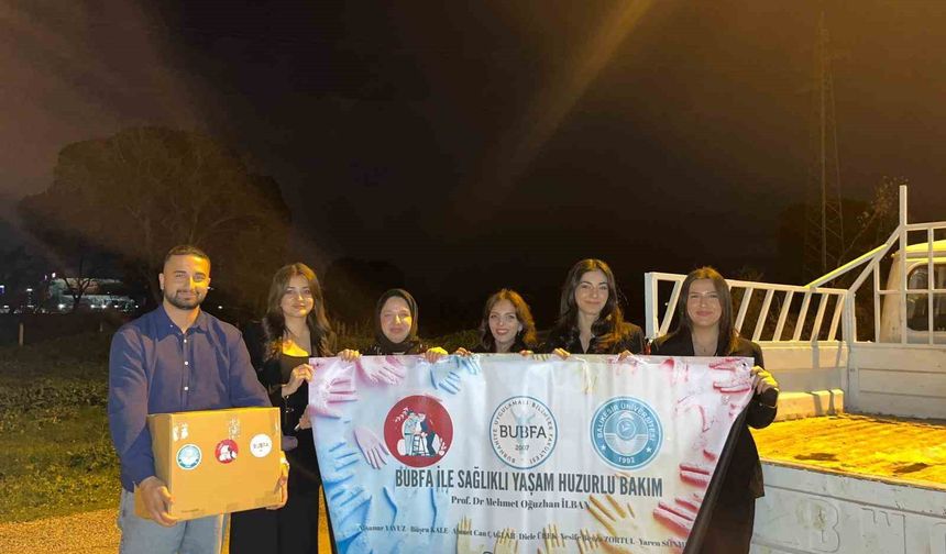 Üniversitelilerden Hastalara Yönelik Yatak ve Medikal Destek Kutusu