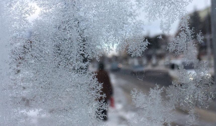 Uşak'ta buzlanma ve dona karşı uyarı