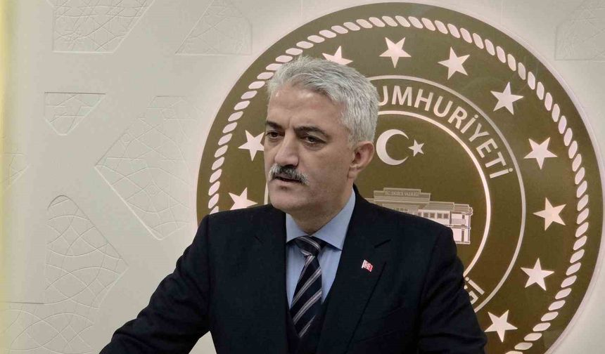 Vali Makas'tan geçmiş olsun mesajı