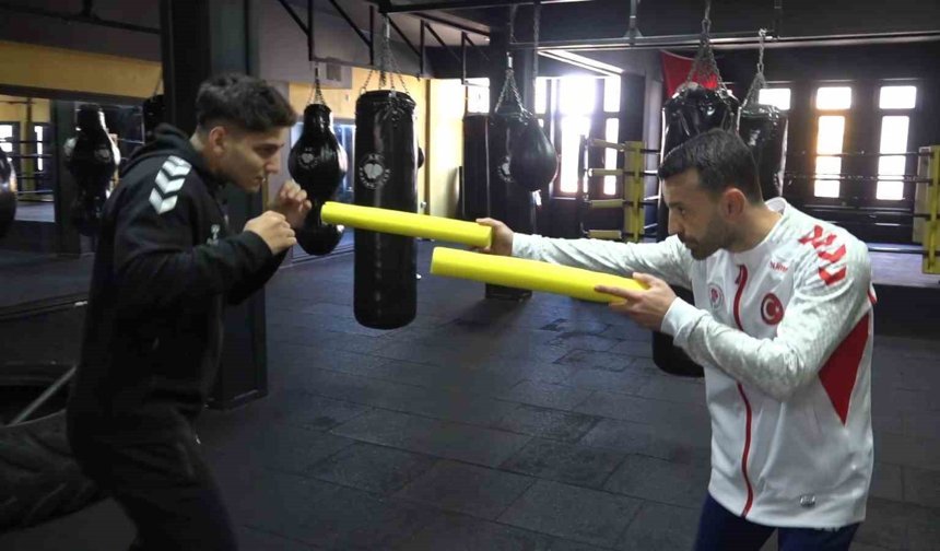 Rize'nin demir yumruğu Rize'de gerçekleşecek şampiyonaya hazırlanıyor