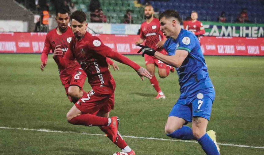 Trendyol Süper Lig: Çaykur Rizespor: 2 - Gaziantep FK: 1 (Maç sonucu)