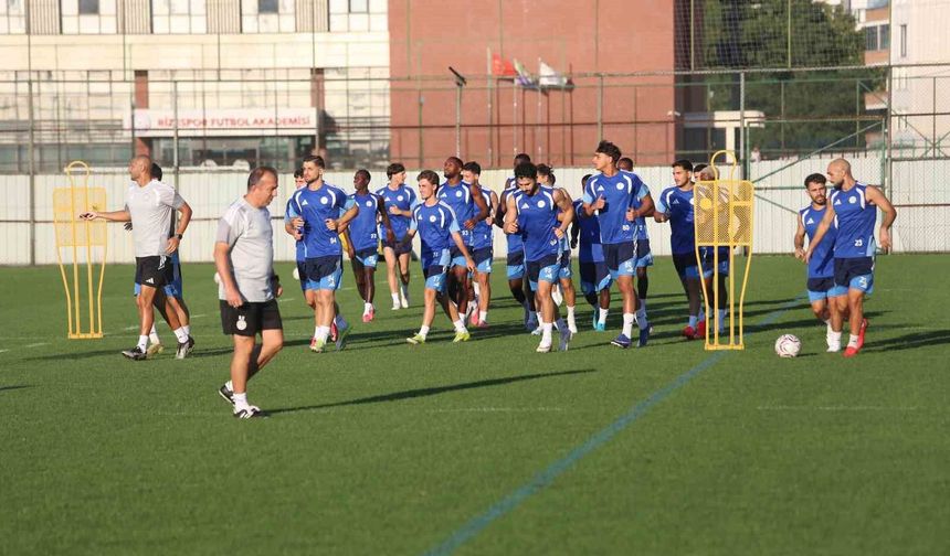 Çaykur Rizespor, Samsunspor maçının hazırlıklarını sürdürdü