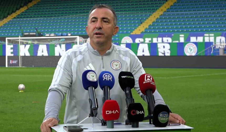 Recep Uçar: 'İyi sonuçların başlangıcının fitilini ateşlemek istiyoruz'