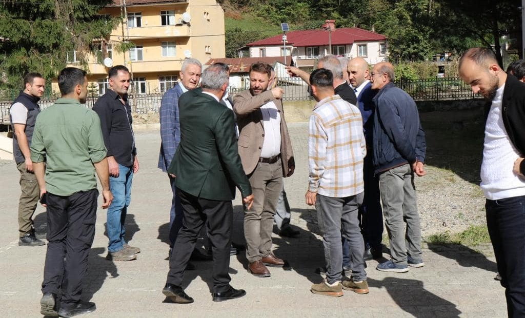 Ak Parti Rize Milletvekili Avcı, Kalkandere Ve İkizdere’deki Yatırımları Yerinde Takip Etti