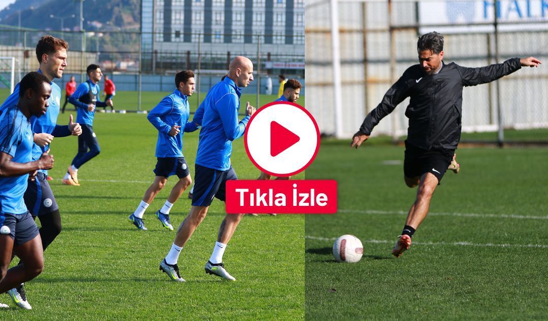 Çaykur Rizespor’da Antalyaspor Hazırlıkları