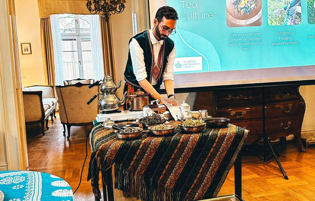 Türk Çay Kültürü İsveç’te Anlatılıyor
