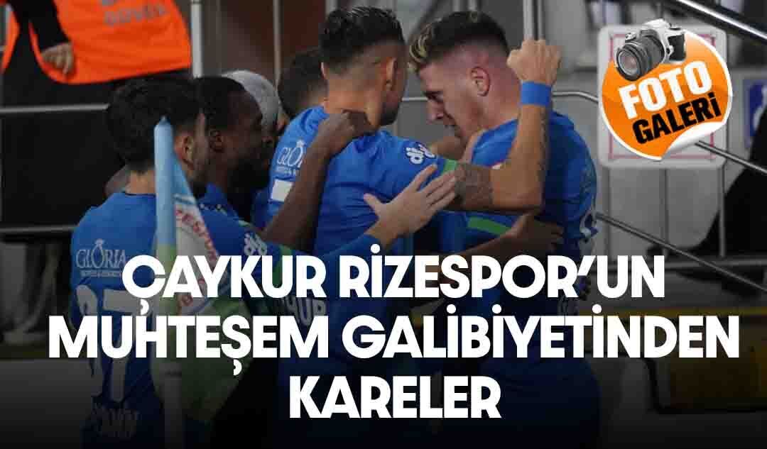 Çaykur Rizespor'un 5 Gollü Galibiyetinden Kareler