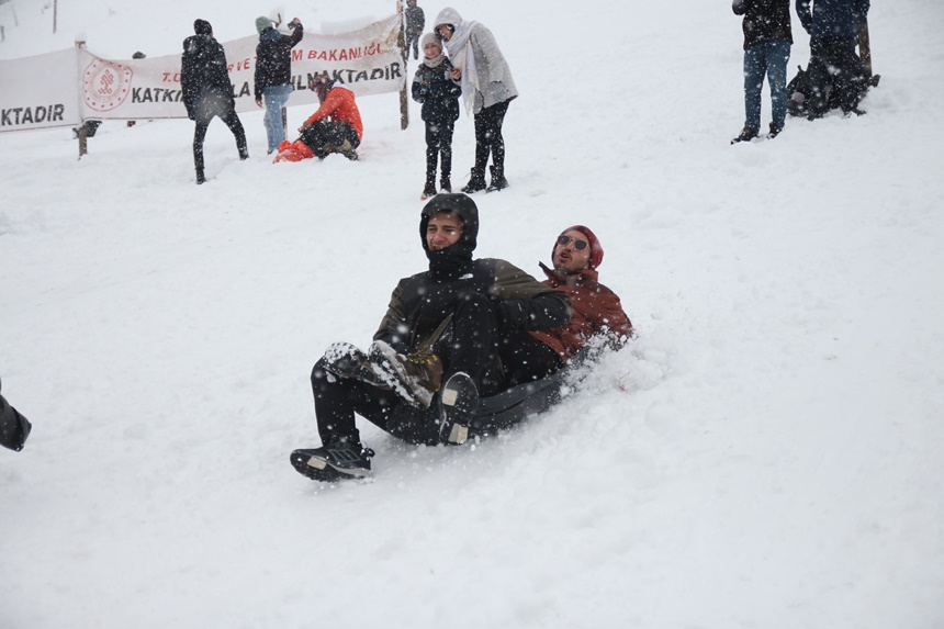 Güncel53005Rize'de Kardan Adam Festivali Başladı