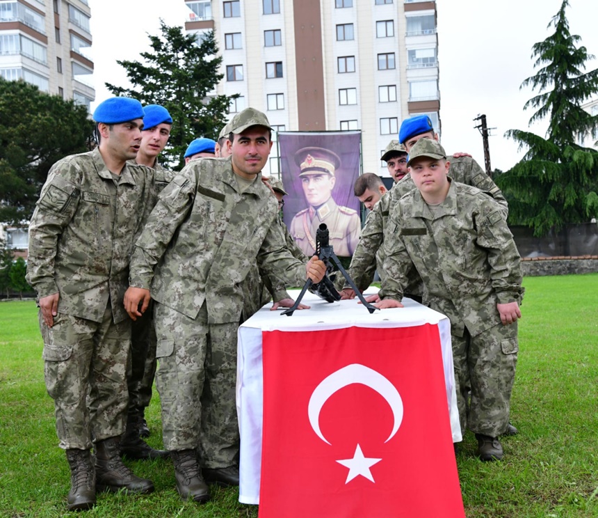 Aa 20240516 34584968 34584967 Trabzon Ve Cevre Illerde Engelli Bireyler Temsili Askerlik Yaptitrabzon Ve Çevre İllerde Engelli Bireyler Temsili Askerlik Yaptı