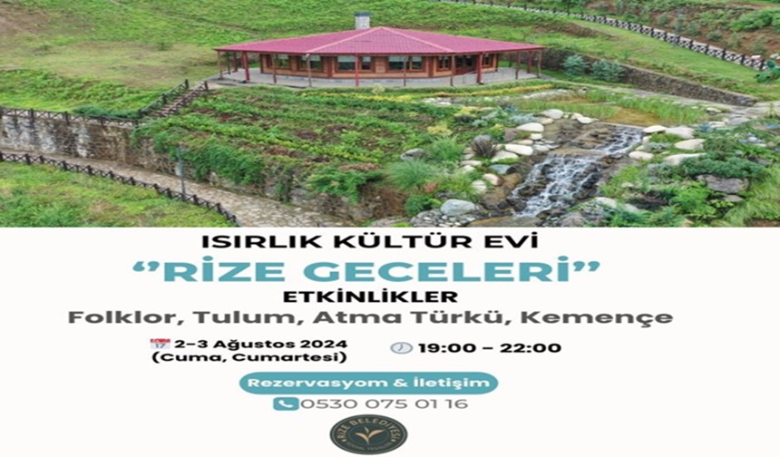 Rize Belediyesi Kültür Evi Açılıyor2